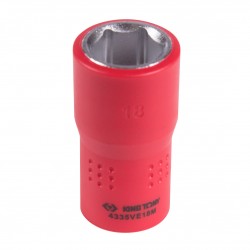 Головка торцевая диэлектрическая шестигранная 1/2, 18 мм KING TONY 4335VE18M