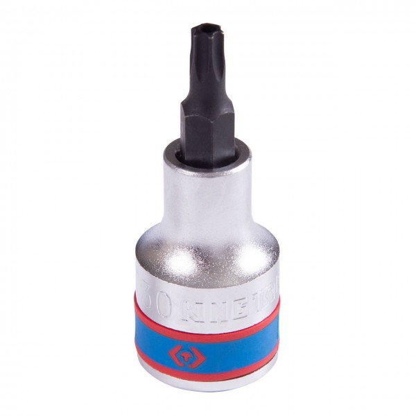 Насадка (бита) торцевая 1/2, Torx, T30, L = 60 мм, с отверстием KING TONY 402730