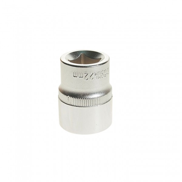 Головка торцевая 22мм 1/2" 6-гранная L=40мм ЭВРИКА   1/96 ER-91315