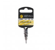 Насадка ER-93201H 1/4" DR торкс T8 (с держателем) ЭВРИКА 1/240
