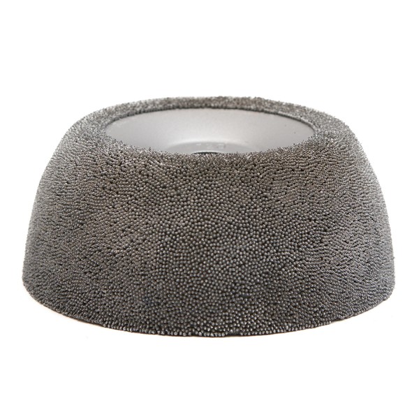 Полусфера шероховальная, Ø88,9x38,1мм, AH 9,5мм, 230 Grit NS120