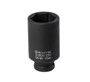 SID061232 Головка торцевая ударная, глубокая ROSSVIK, 1/2", 32мм