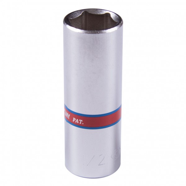 Головка торцевая глубокая шестигранная 1/4, 1/2, дюймовая KING TONY 223516S