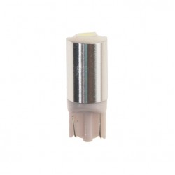 Автолампа T10W (W2,1x9,5d) 1 SMD 5050 WHITE 6000K 20лм 12V MEGAPOWER /10 /100 OLD