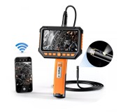 Видеоэндоскоп промышленный, экран 5, 2 камеры, 2Мп, 1920х1080, 1м, 5.5 мм сменный зонд iCartool IC-V116B