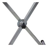 Стенд Х-образный с регулируемыми дополнительным стержнями WDK-65027