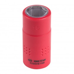Головка торцевая диэлектрическая шестигранная 1/2, 15 мм KING TONY 4335VE15M