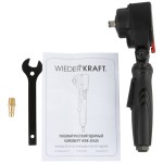 Гайковерт пневматический ударный 1/2, 550 Нм,  TWIN TURBO WDK-20435