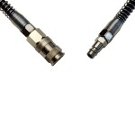 Шланг спиральный полиуретановый с БРС, 6.5x10 мм, 5 м WDK-65757