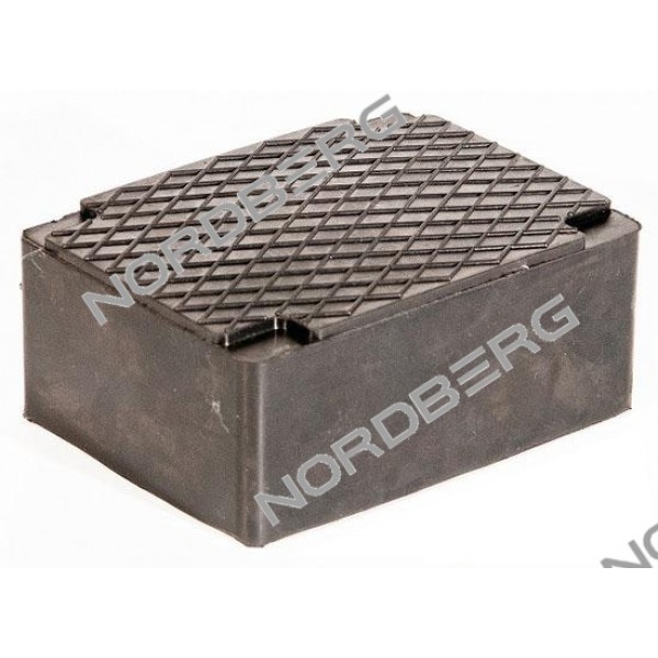 Накладка резиновая для ножничных подъемников NORDBERG 1024