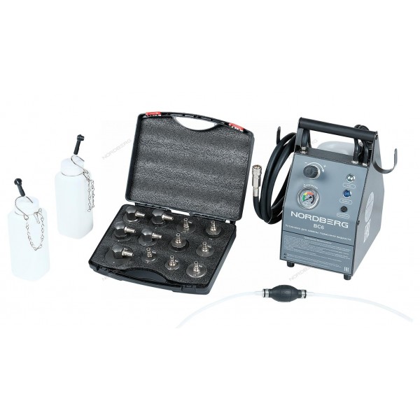 Установка для прокачки тормозной системы, 5 л NORDBERG BC6