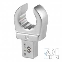 Насадка разрезная серии FIT, 14 мм, 9х12 мм KING TONY 34501414M