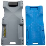 Лежак ремонтный, подкатной, пластиковый, серый OPT-40130G