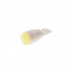 Автолампа T10W (W2,1x9,5d) CERAMIC 1 SMD WHITE 6000K 55лм  24V MEGAPOWER /10 /100 M-10115W-24