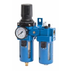 Воздушный фильтр с редуктором и лубрикатором 1/2" NORDBERG NP8414