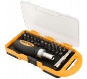 Набор вставок (бит) 1/4, PH, PZ, Hex, Torx, Slotted, 26 предметов TOLSEN TT20034