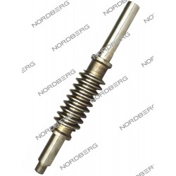 Вал (324) червячный для 46TRKE, металлический NORDBERG 46TRKE#324