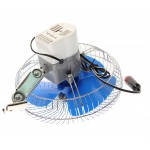 Вентилятор M-503 21см (8") с решеткой металл 12V MEGAPOWER /1/12 HIT M-503-12