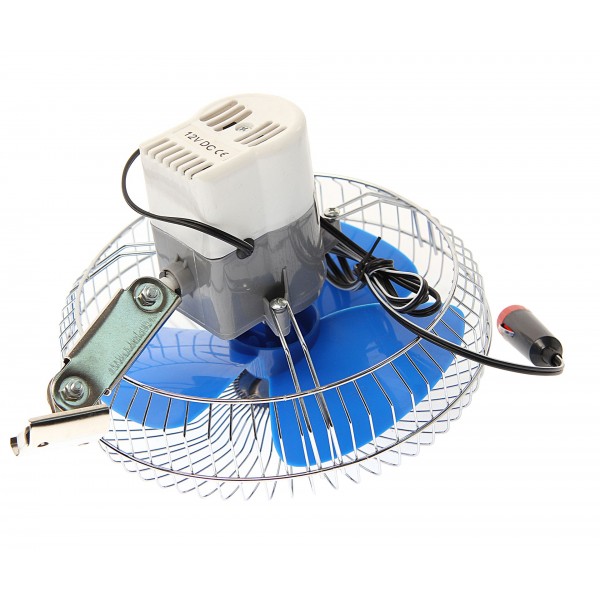 Вентилятор M-503 21см (8") с решеткой металл 12V MEGAPOWER /1/12 HIT M-503-12