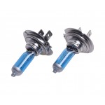 Автолампа H7 (55) PX26d BLUE WHITE 4300K (бокс, 2шт) 12V MEGAPOWER /1/10 M-37033030