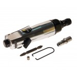 Пневмоотвертка  прямая 1/4", 11000 об/мин (52Нм) ЭВРИКА /1/25 ER-83602