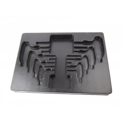 Ложемент для наборов L-образных ключей 9-22108MR, 9-22308PR, PVC KING TONY 84710920B