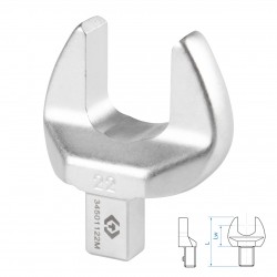 Насадка рожковая серии FIT, 22 мм, 9х12 мм KING TONY 34501122M