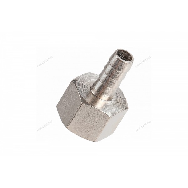 Переходник F1/2" - елочка диам. 10 мм NPSF410