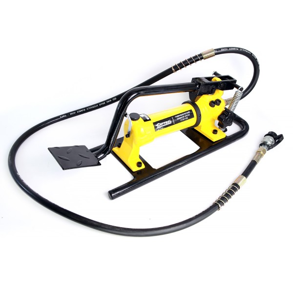 Насос гидравлический ножной 0.6 л, 700 бар Car-Tool CT-E1135