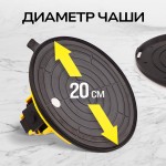 Присоска с ручной помпой 110кг TECHNICOM TC-F110