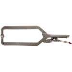 Зажим сварочный автоматический С-образный с фиксатором. Струбцины сварочные. WDK-65058AUTO