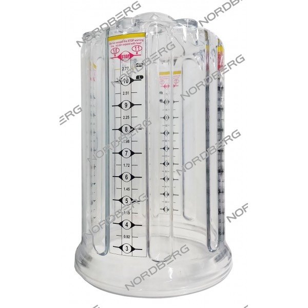 Колба осмотровая для установок 2380, без резьбы (до 2018 г.) NORDBERG 01-00004703