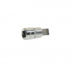 Насадка-вставка с битой шлиц SL14  1/2 14мм L=60мм ЭВРИКА /1/20 ER-94304