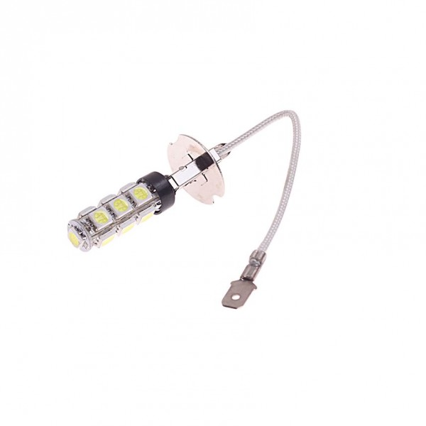 Автолампа H3 (PK22s) 13 SMD 5050 WHITE 6000K 260лм 12V MEGAPOWER 1/10/100 M-80532