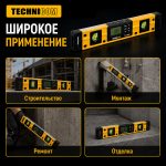 Уровень-угломер электронный с магнитом  450 мм TECHNICOM TC-LA450