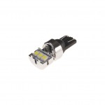 Автолампа T10W (W2,1x9,5d) 3 SMD 2835WHITE 6000K 54лм 12V MEGAPOWER /10 /100 OLD M-10112W