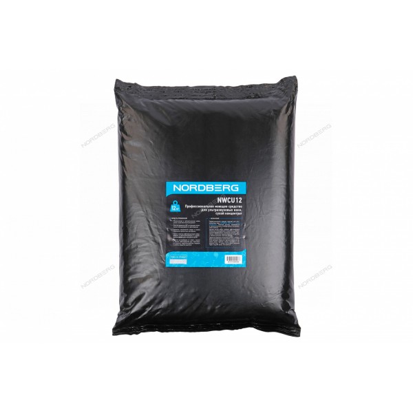 Профессиональное моющее средство для ультразвуковых ванн, сухой концентрат, 12 кг NORDBERG NWCU12