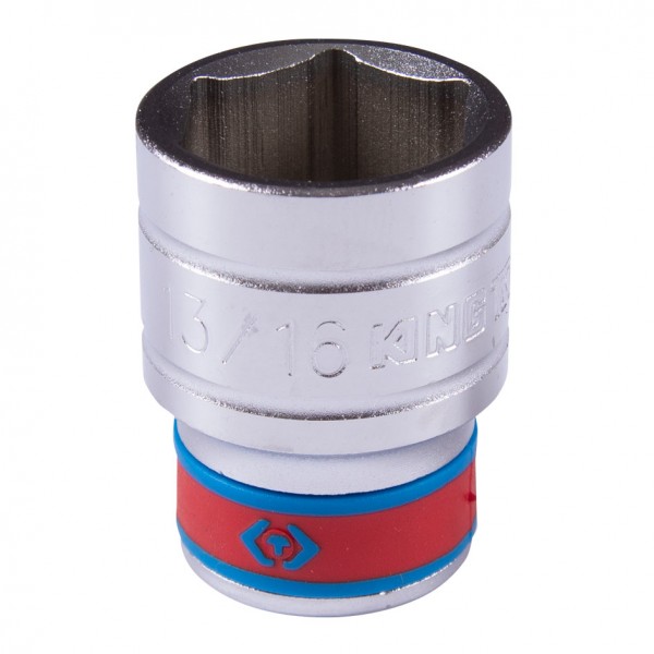 Головка торцевая стандартная шестигранная 1/2, 13/16, дюймовая KING TONY 433526S