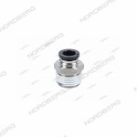 Фитинг прямой трубка 8мм резьба 3/8 QPC8-03