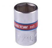 Головка торцевая стандартная шестигранная 1/4, 7/16, дюймовая KING TONY 233514S