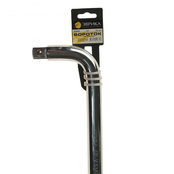 Вороток  3/4"DR Г-образный 760мм ЭВРИКА 2/6 ER-53476