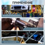 Набор метчиков и плашек 110 предметов М2-М18 метрическая резьба Car-Tool CT-W0110