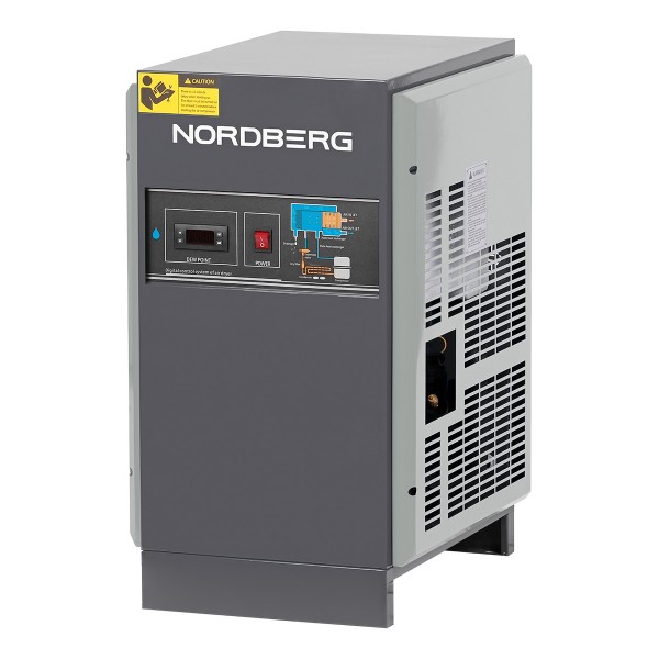 Осушитель воздуха до 16 бар, 2400 л/мин, 220 В, серый NORDBERG NCD20-G