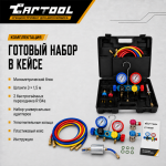 Набор инструмента для заправки систем кондиционирования Car-Tool CT-M1001
