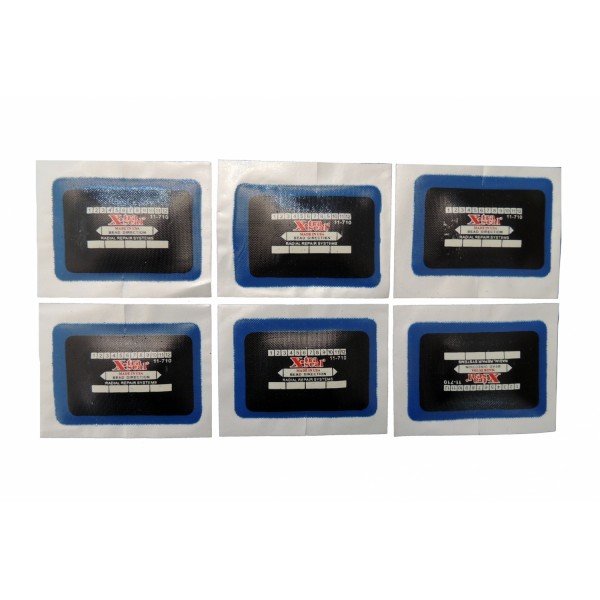 НАБОР ЗАПЛАТ  кордовых для боковых порезов 50*76мм (20шт.) 11-710