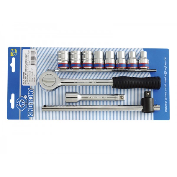 Комплект  торцевых головок 4311MR 1/2” KINGTONY 4311MR