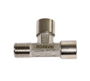 A133/2.R Тройник ROSSVIK Т-обр FFM 1/4"