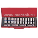 1/2” комплект глубоких торцевых головок 4215MR KINGTONY 4215MR