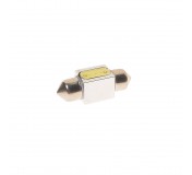 Автолампа C10W (SV8,5) 1 SMD MEGA WHITE 6000K 31мм 80лм24V MEGAPOWER /10 /100 OLD