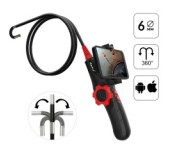 IC-V200 Видеоэндоскоп управляемый USB, 2Мп, 1920x1080, 1м, 6мм, 360° iCartool IC-V200